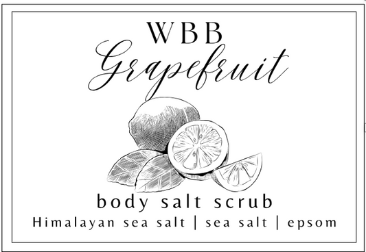 2a. Grapefruit Himalayan Salt Scrub